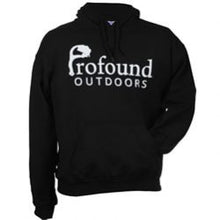 Load image into Gallery viewer, Profound Outdoors Black Hoodie
