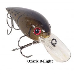 Ozark Trail 3/8-Ounce Square Bill Crankbait Fishing Lure - Sexy Shad 