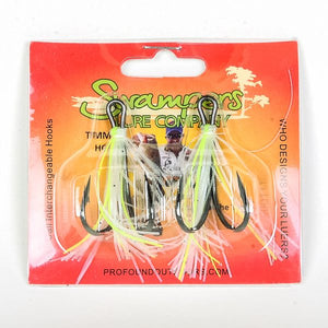 Timmy Horton’s Rollcall Buzzbait Interchangeable Hook (2 per pack)