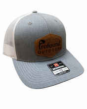 Load image into Gallery viewer, Profound Outdoors Leather Patch Hat- Oval